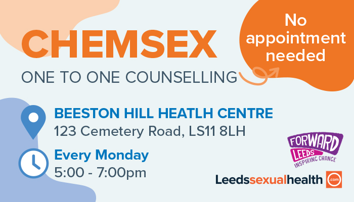 one to one chemsex counseling session