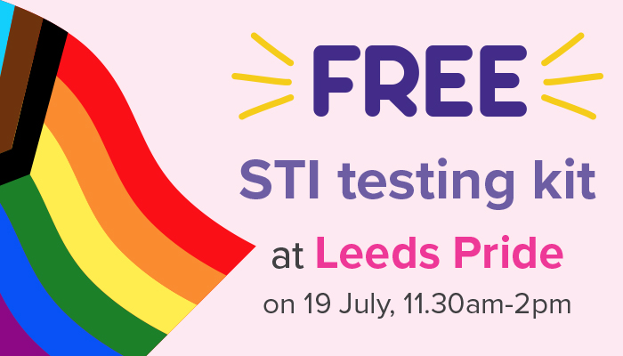 Leeds Sexual Health at Leeds Pride Festival 2026